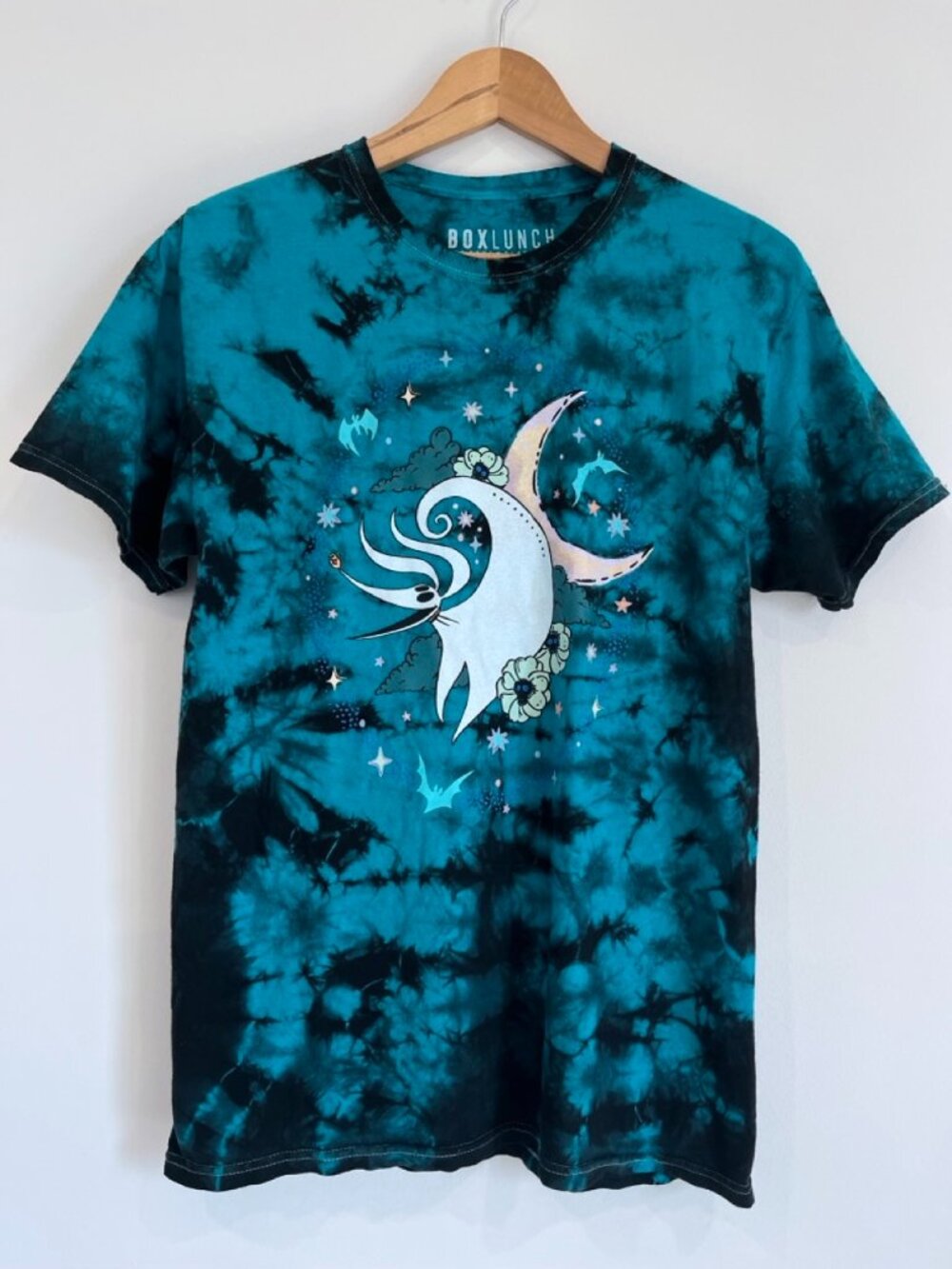 Zero ghost dog The Nightmare Before Christmas Tie Dye T-Shirt Medium Disney